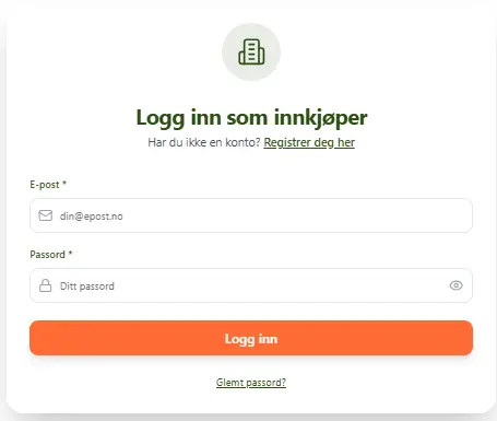 Kom i gang som innkjøper